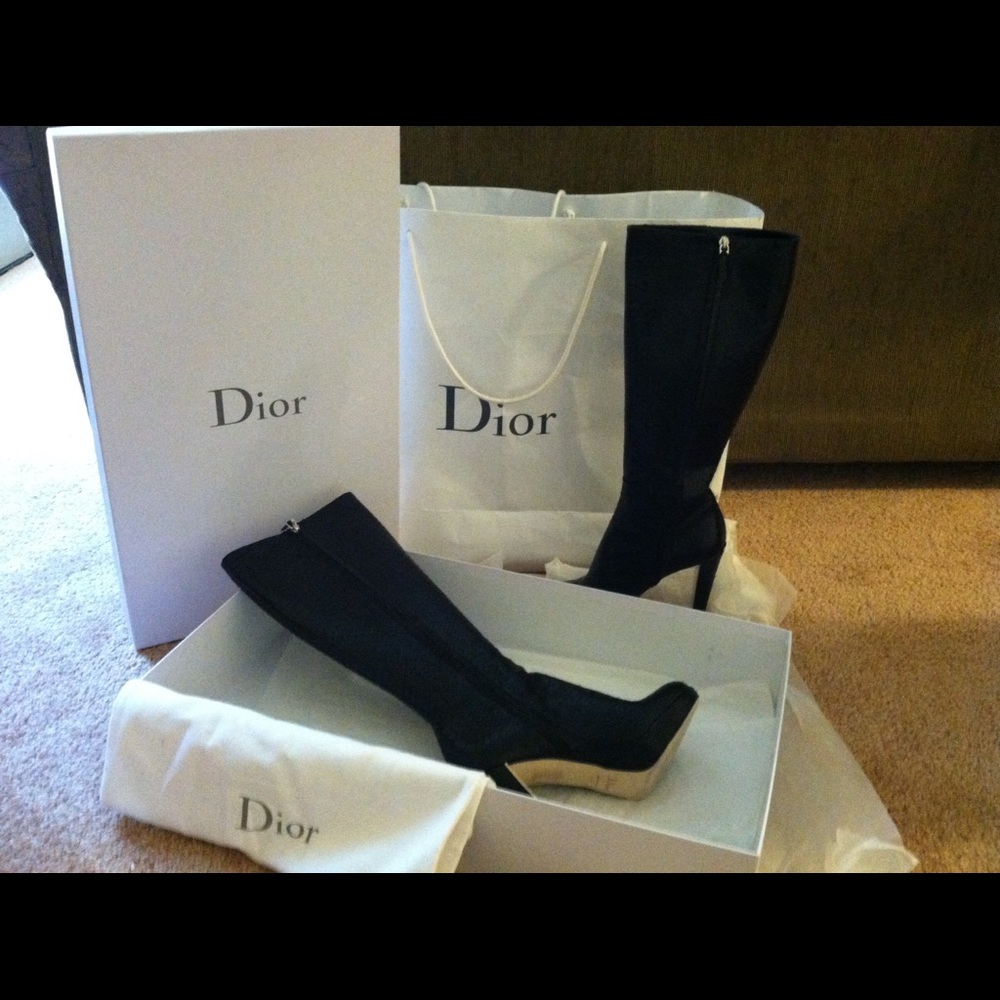 Dior Black Boots - Picture 2 of 5